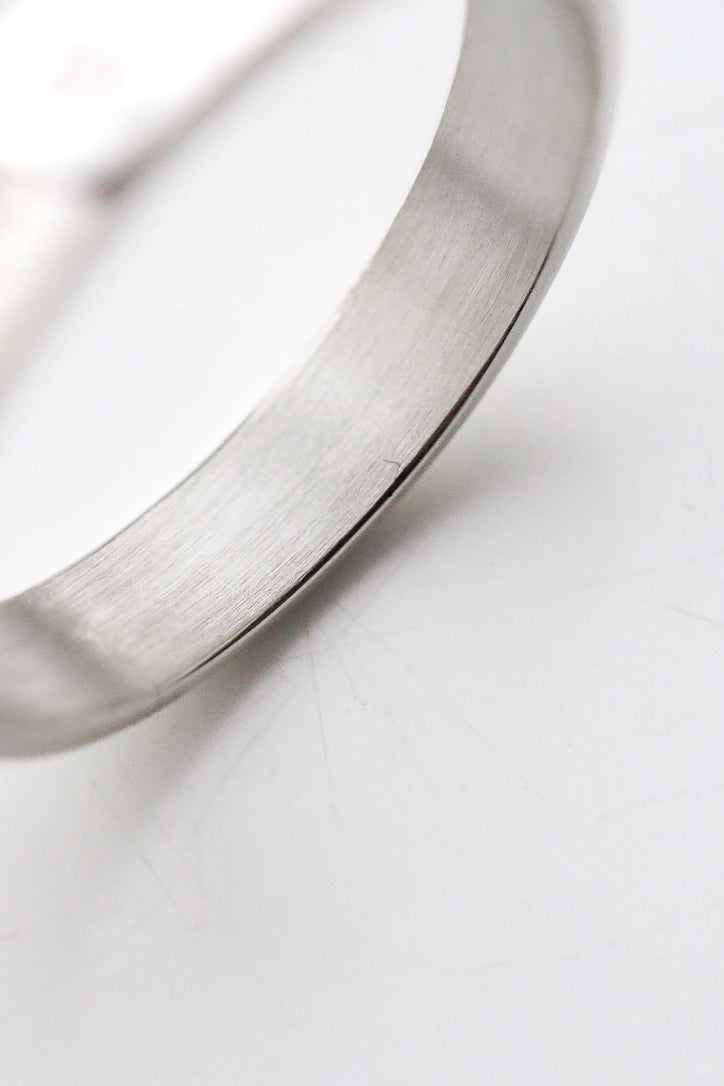 Personalised Name Sterling Silver Ring