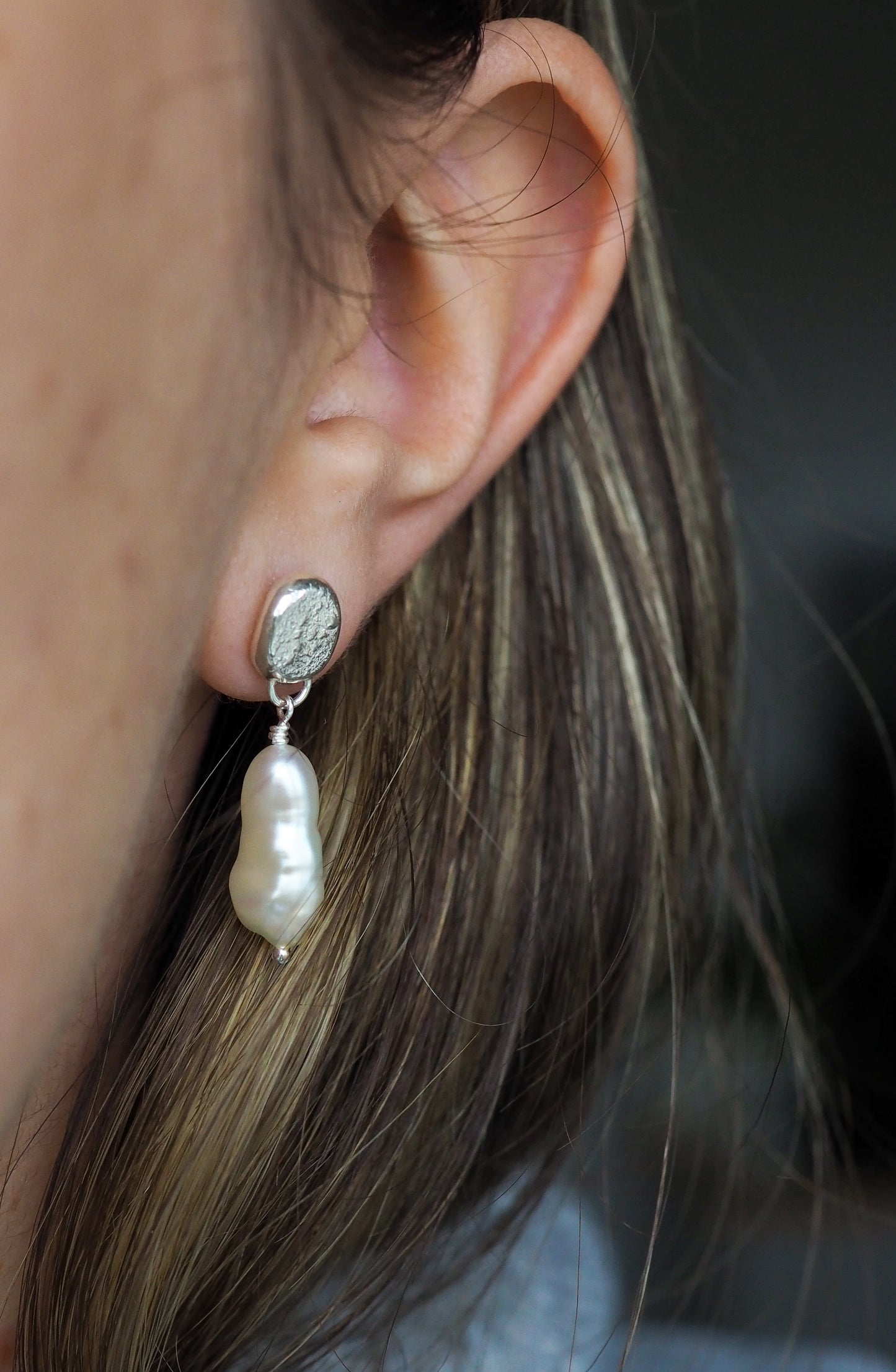 Pebble Pearl Danglies II