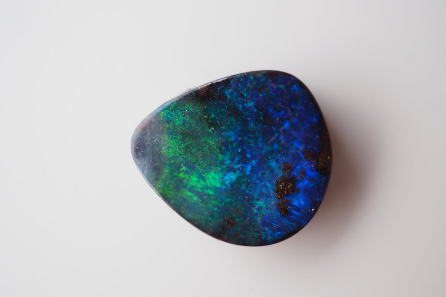 Blue and Green Boulder Opal