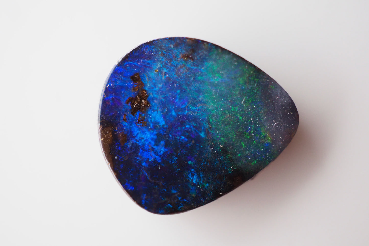 Blue and Green Boulder Opal