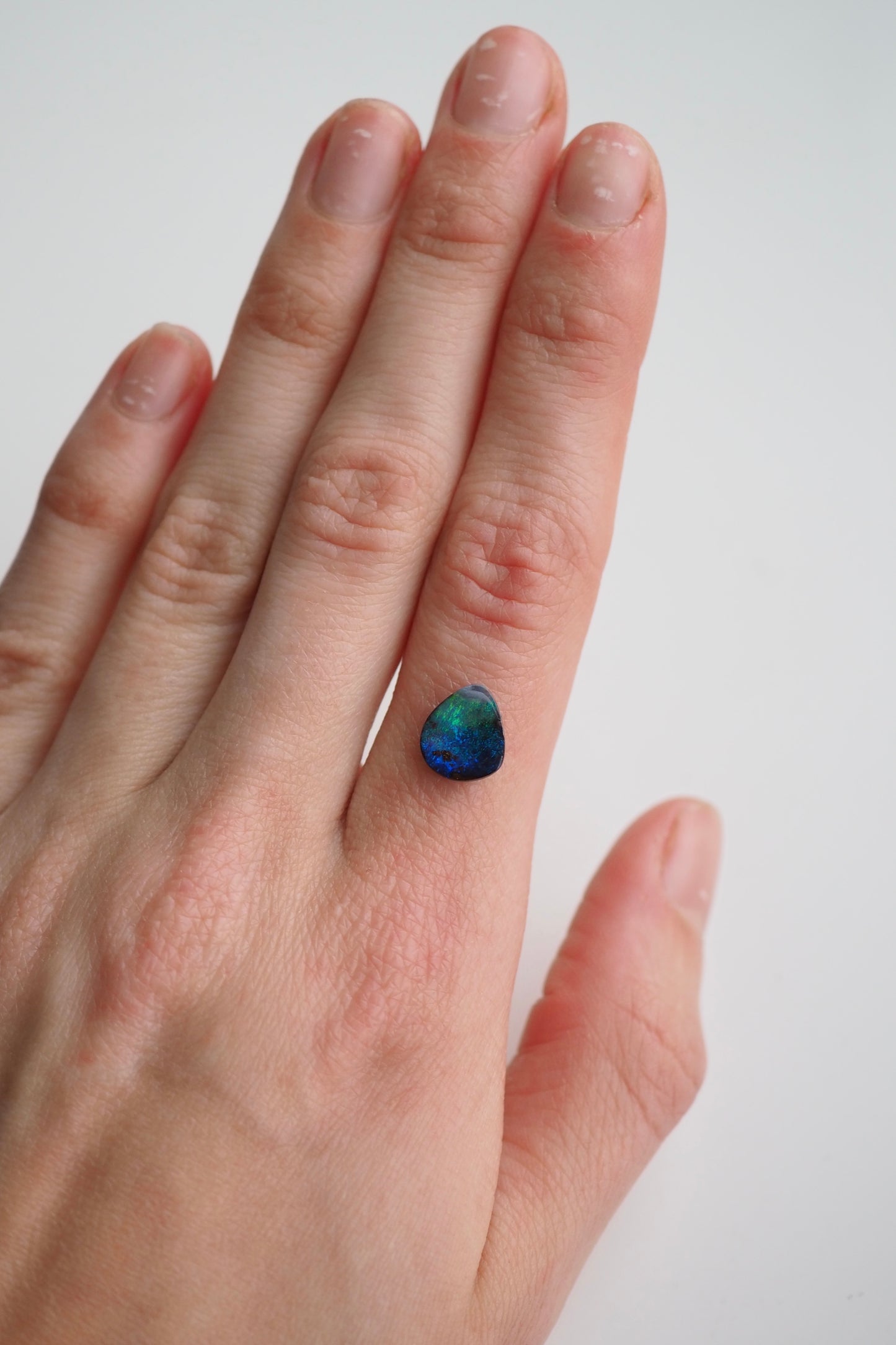 Blue and Green Boulder Opal