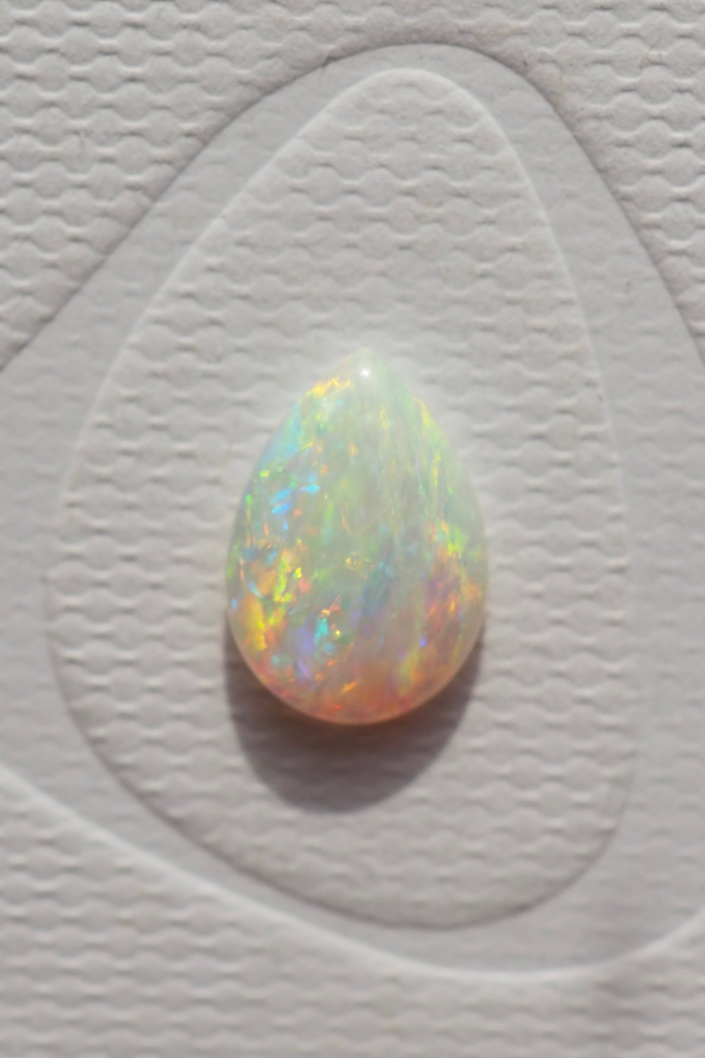 Stunning White Teardrop Opal