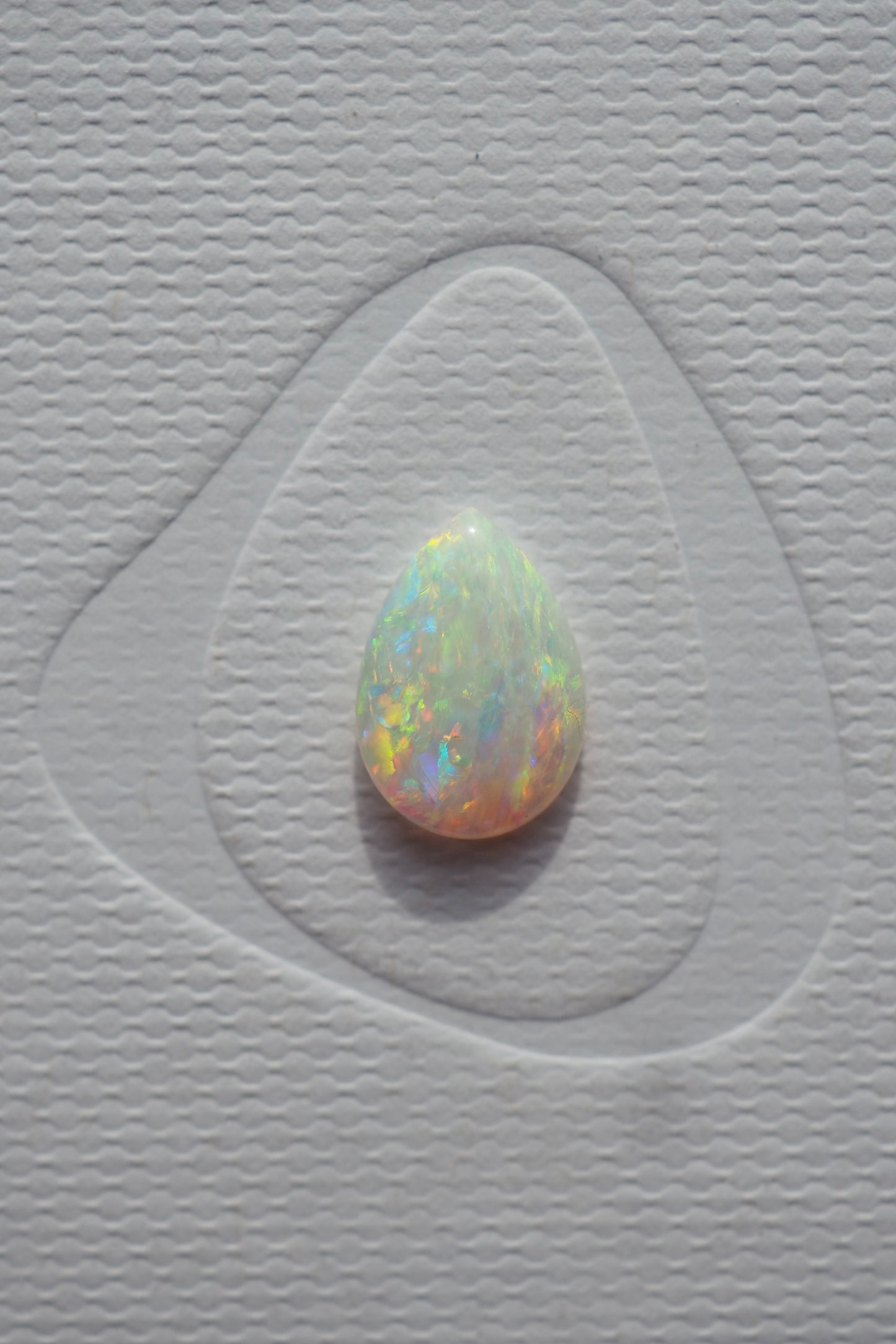 Stunning White Teardrop Opal
