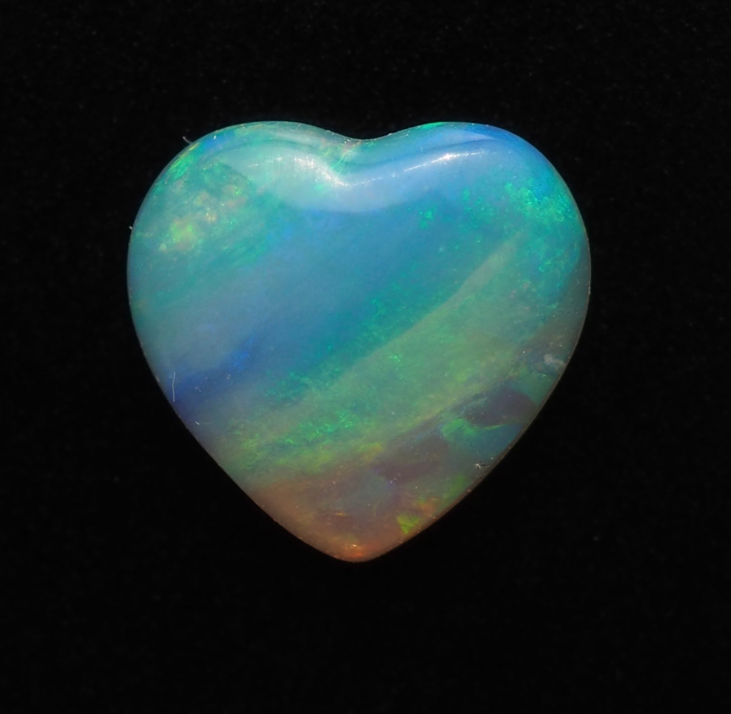 Love Heart Crystal Opal