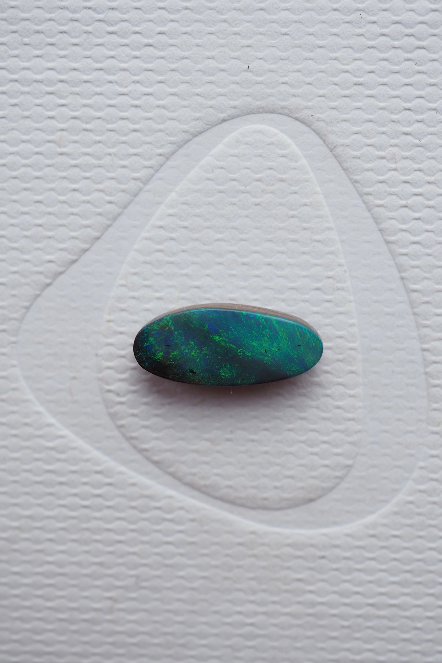 Sparkly Turquoise and Grey Boulder Opal