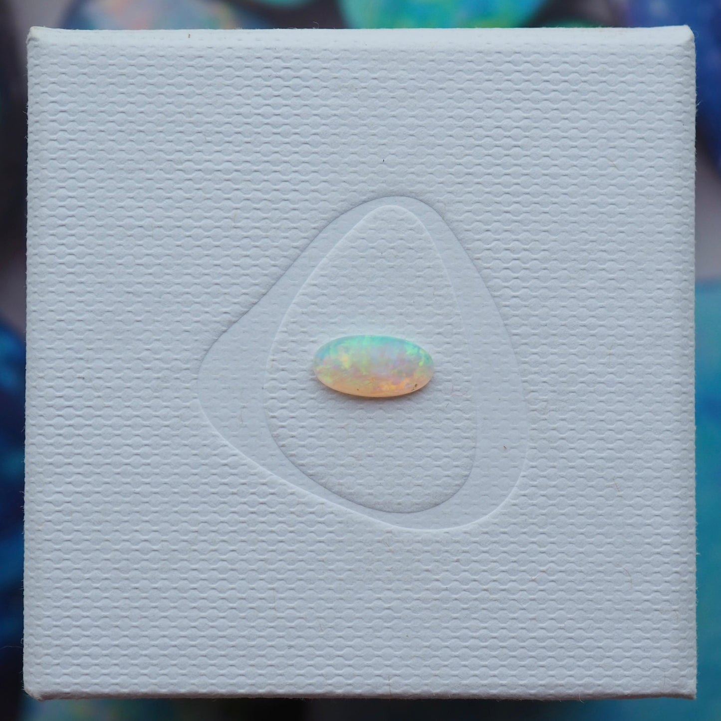 Oval Crystal Opal