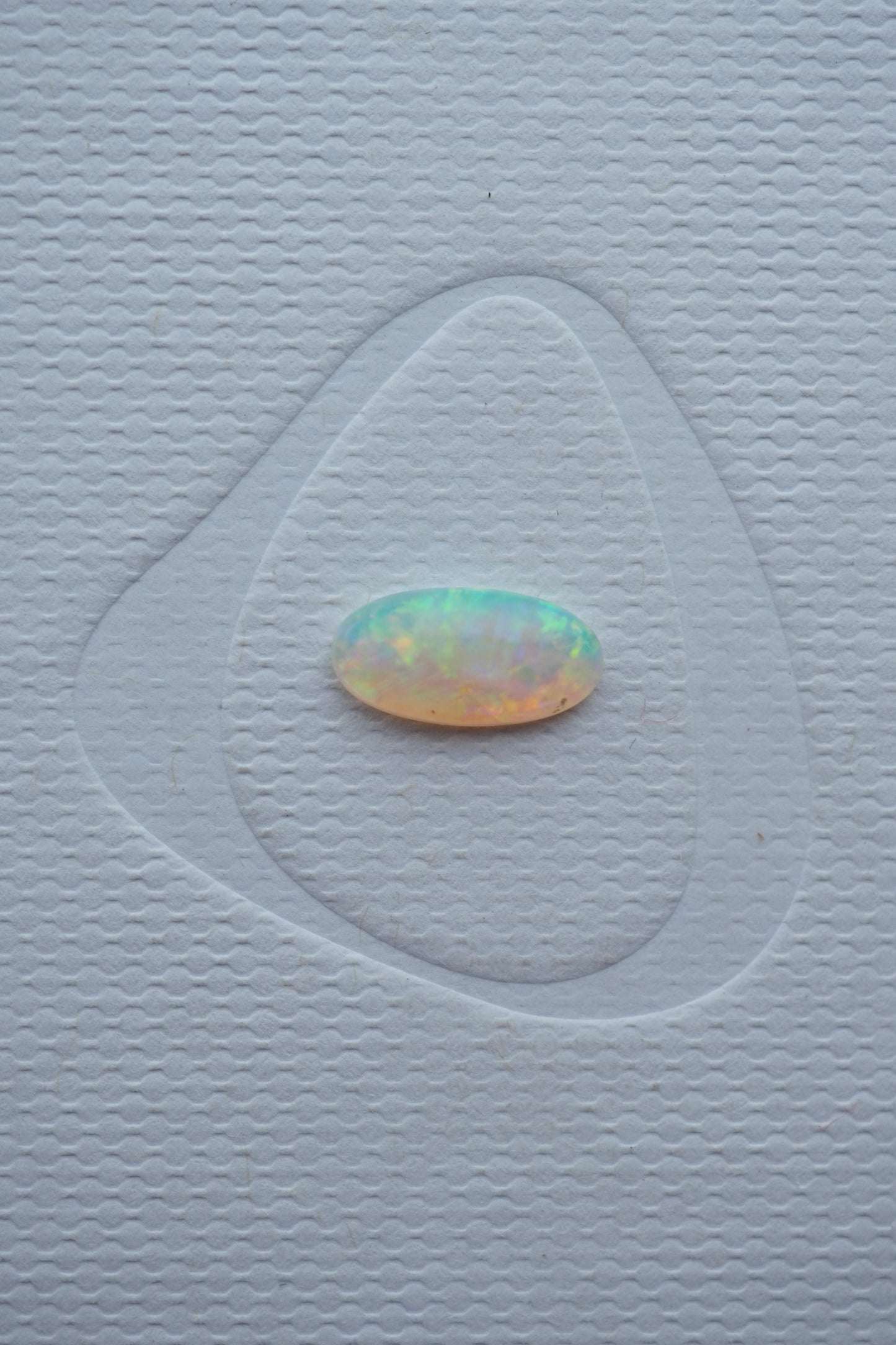 Oval Crystal Opal