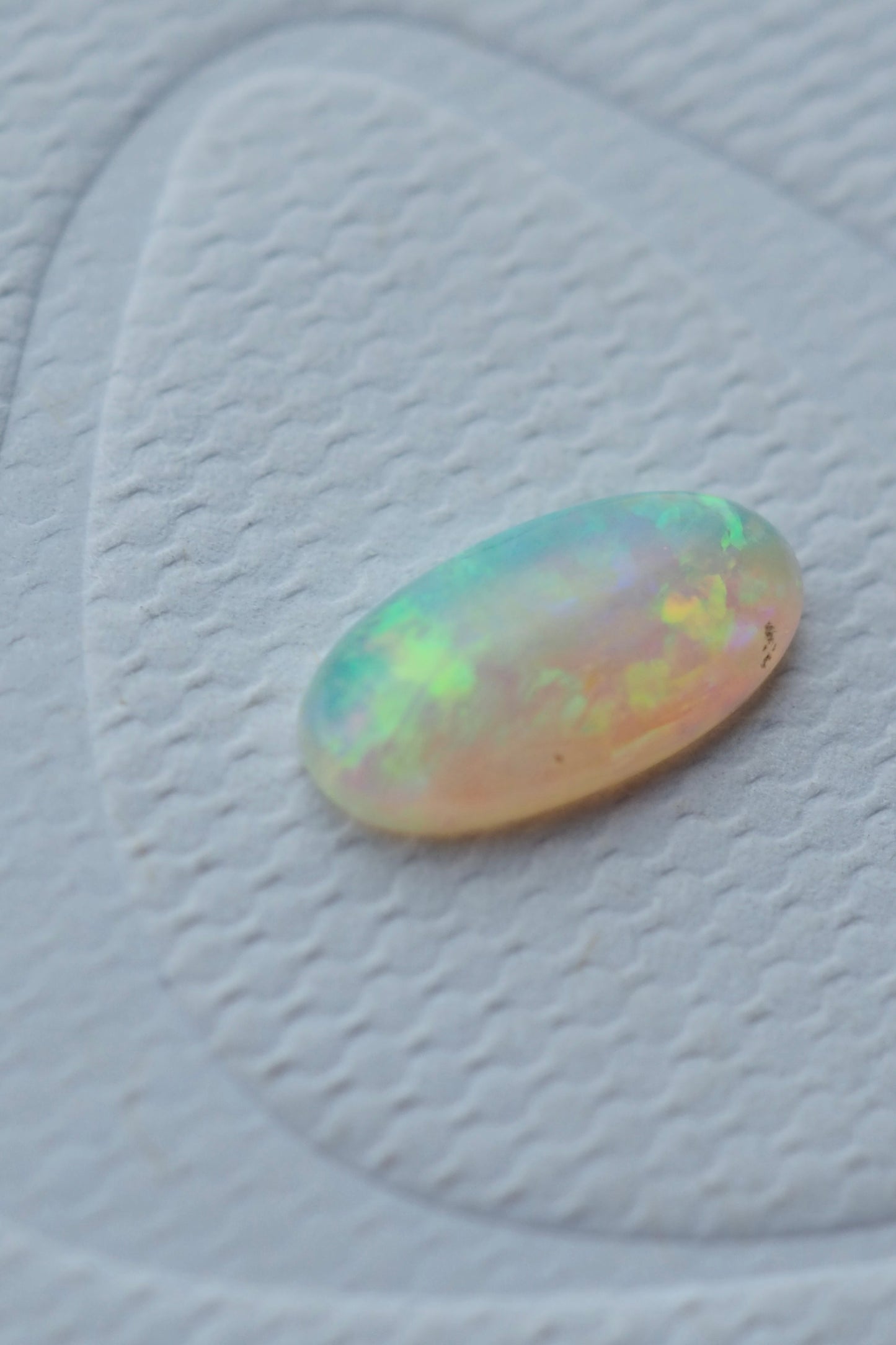 Oval Crystal Opal