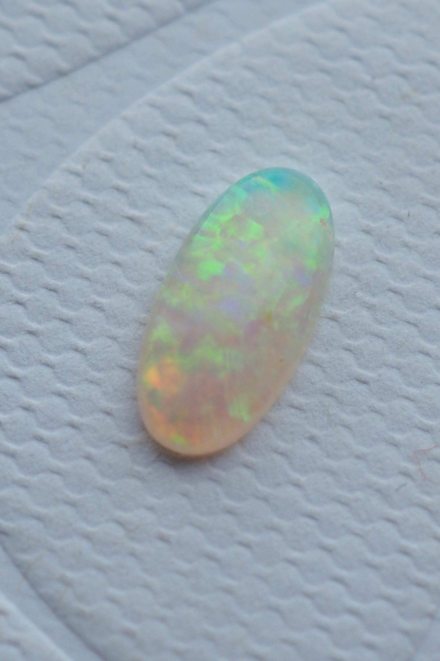 Oval Crystal Opal