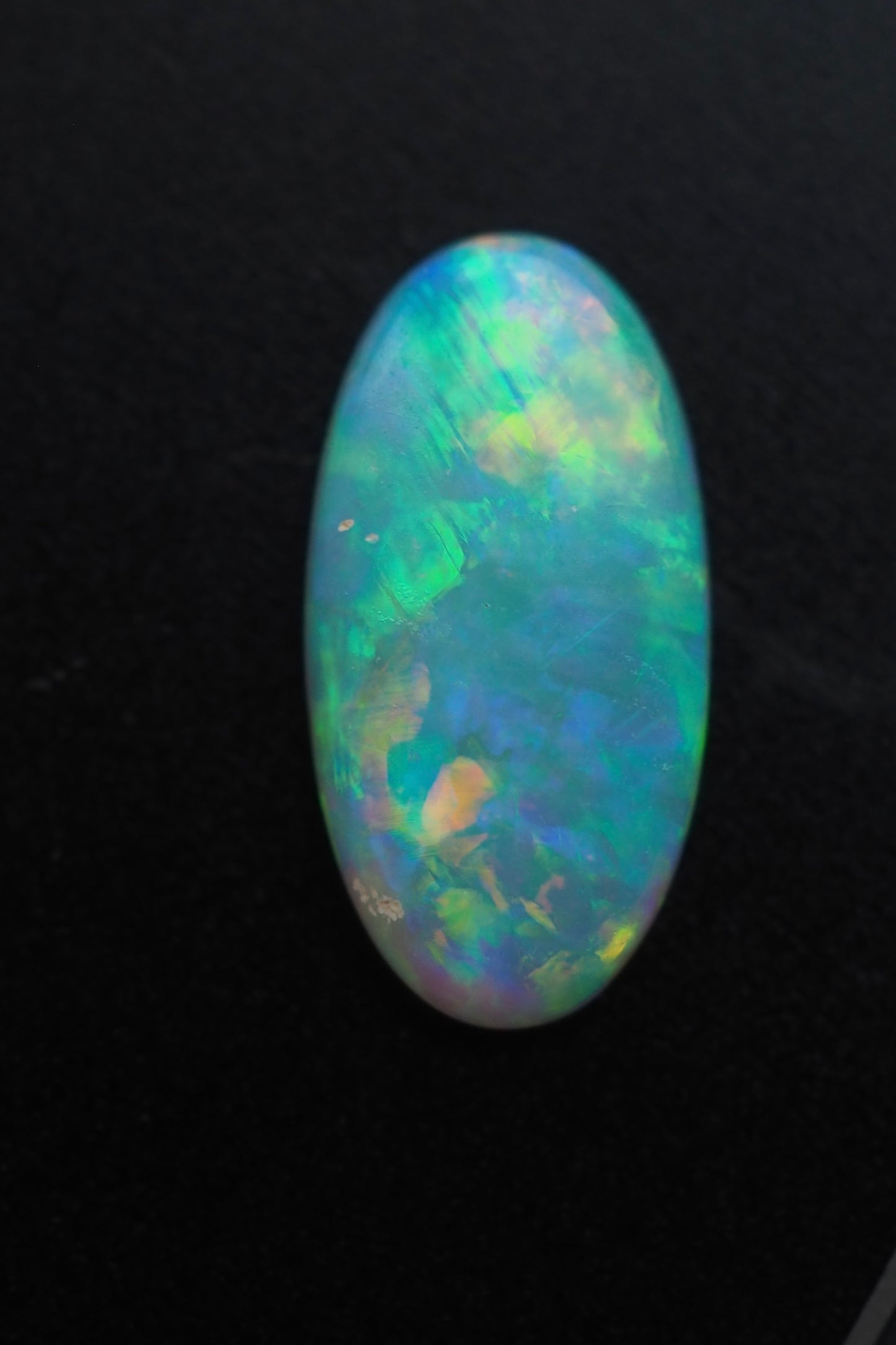 Oval Crystal Opal