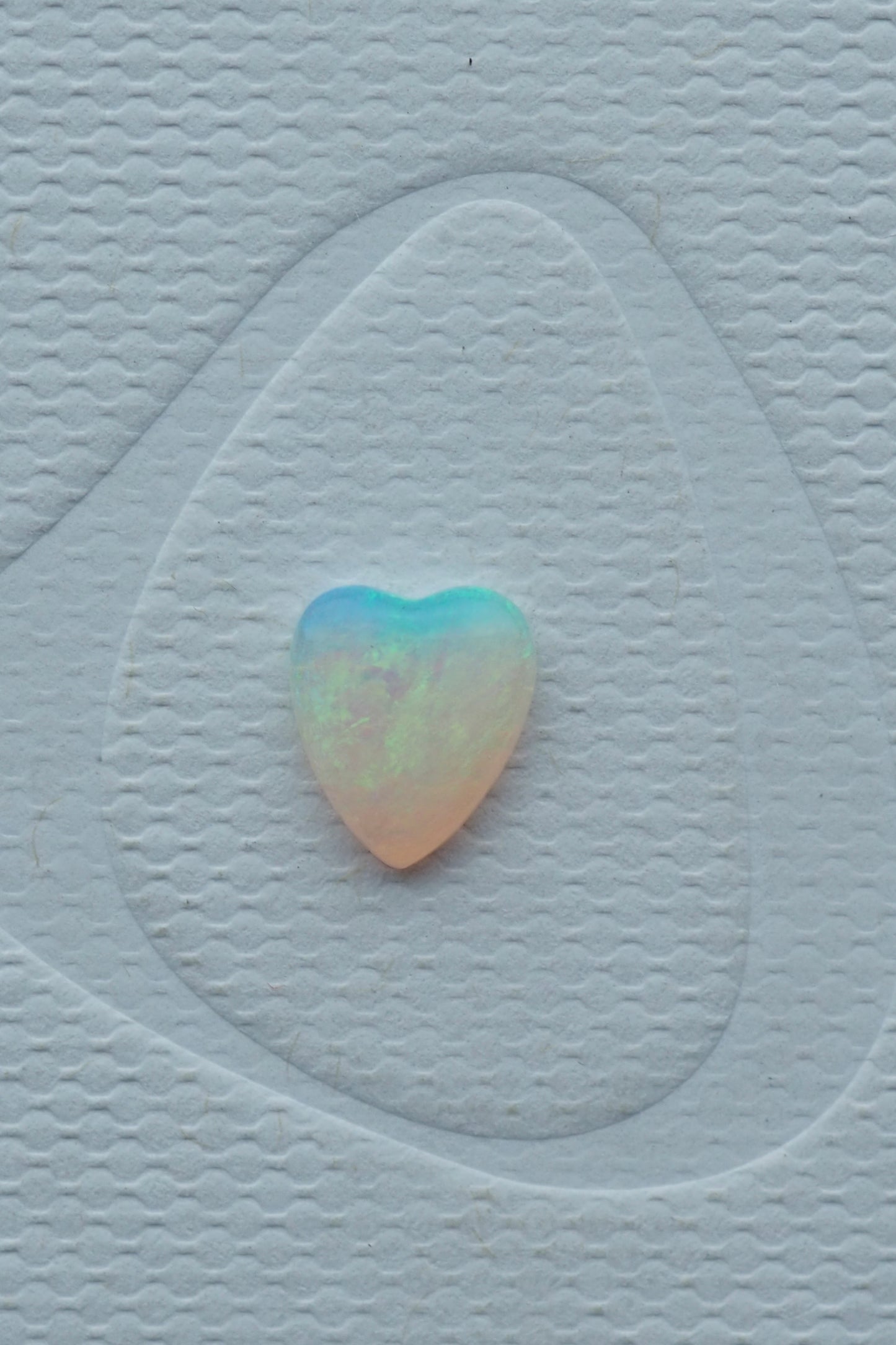 Small Heart Crystal Opal