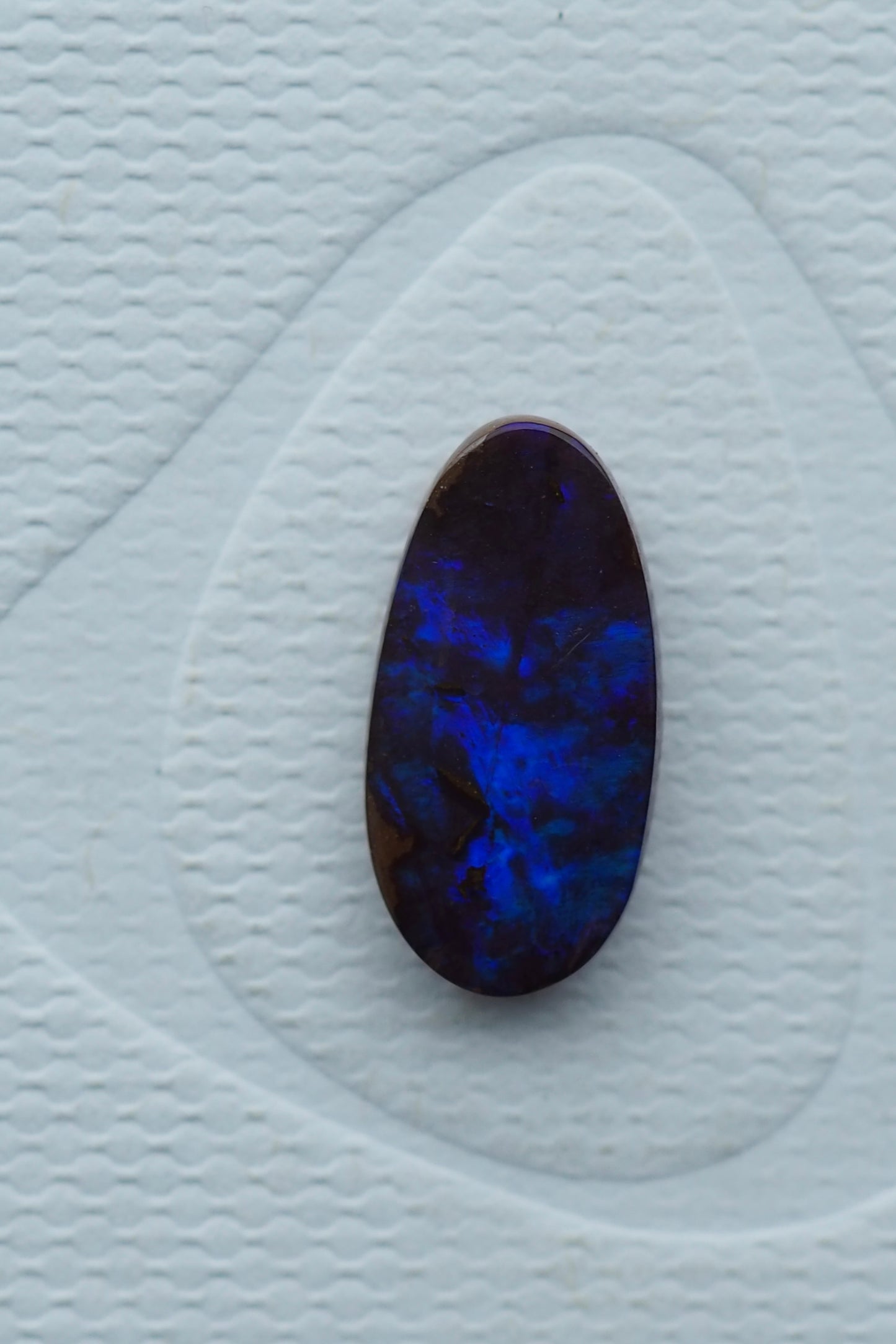 Royal Blue Boulder Opal