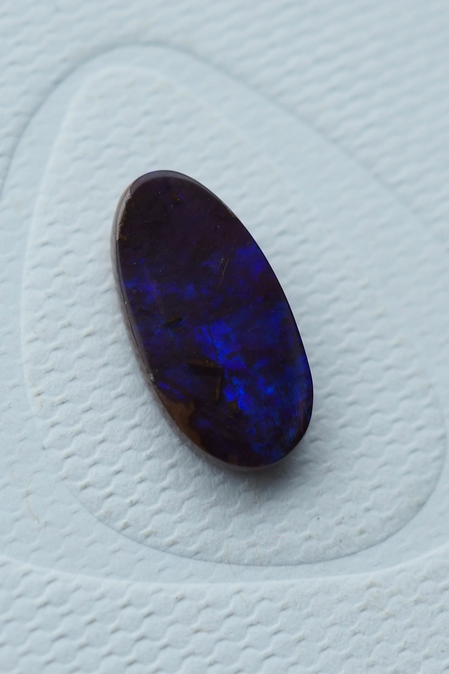 Royal Blue Boulder Opal