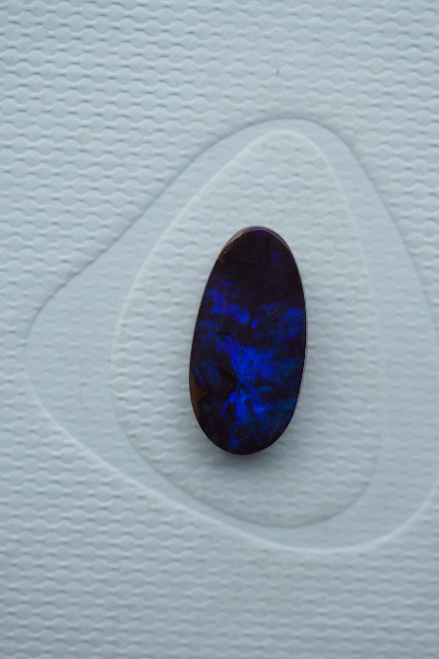 Royal Blue Boulder Opal