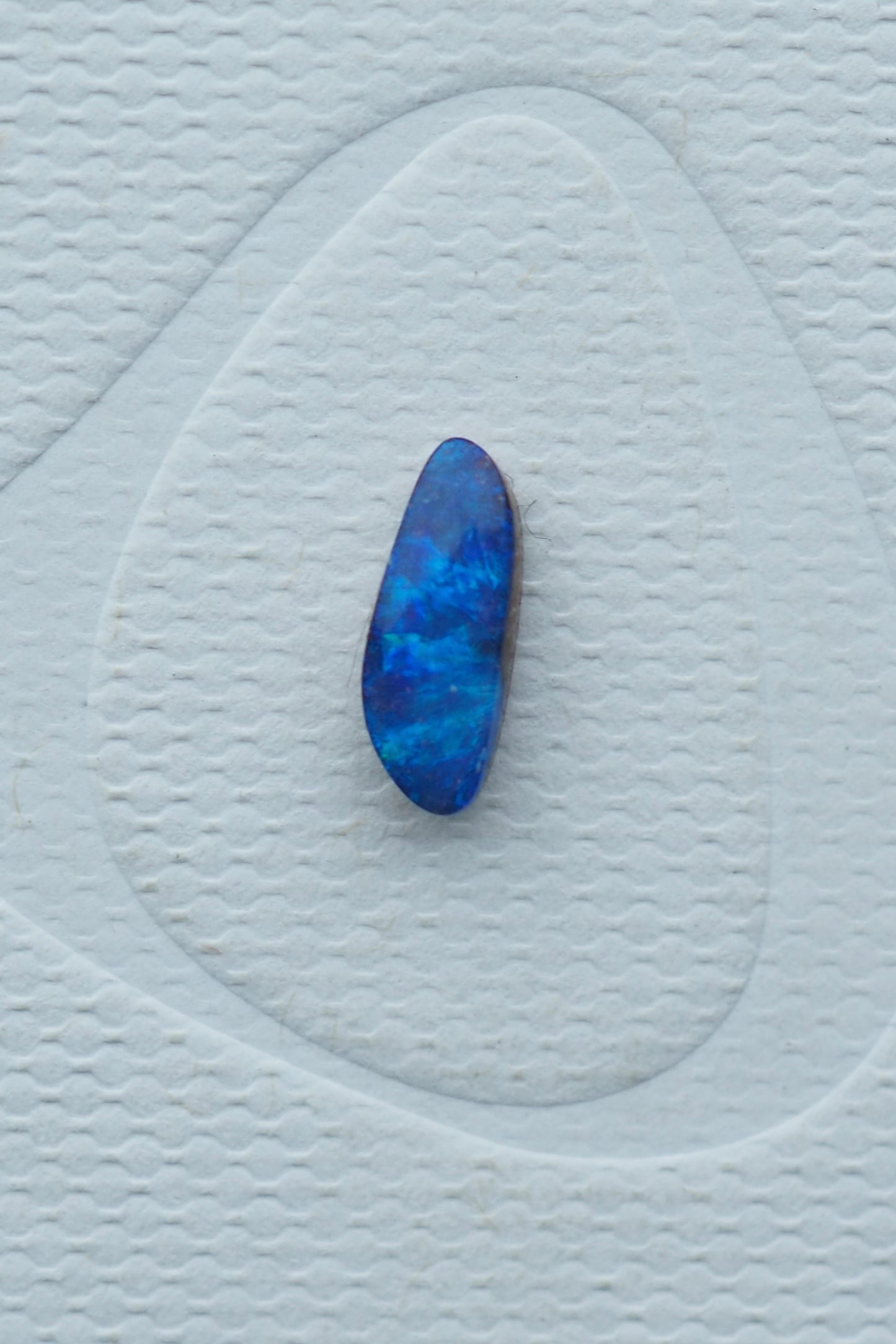 Small Vibrant Blue Boulder Opal