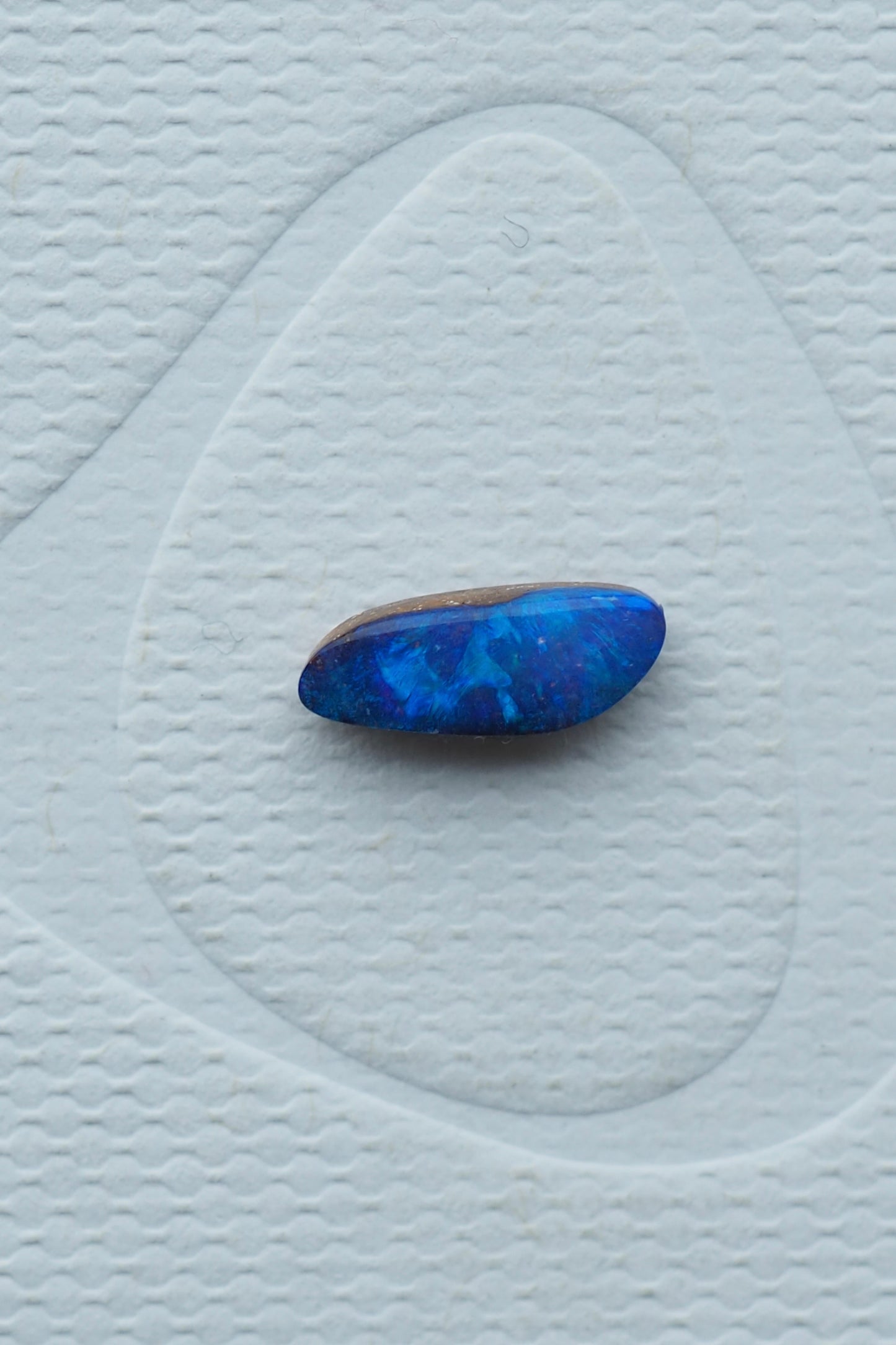 Small Vibrant Blue Boulder Opal