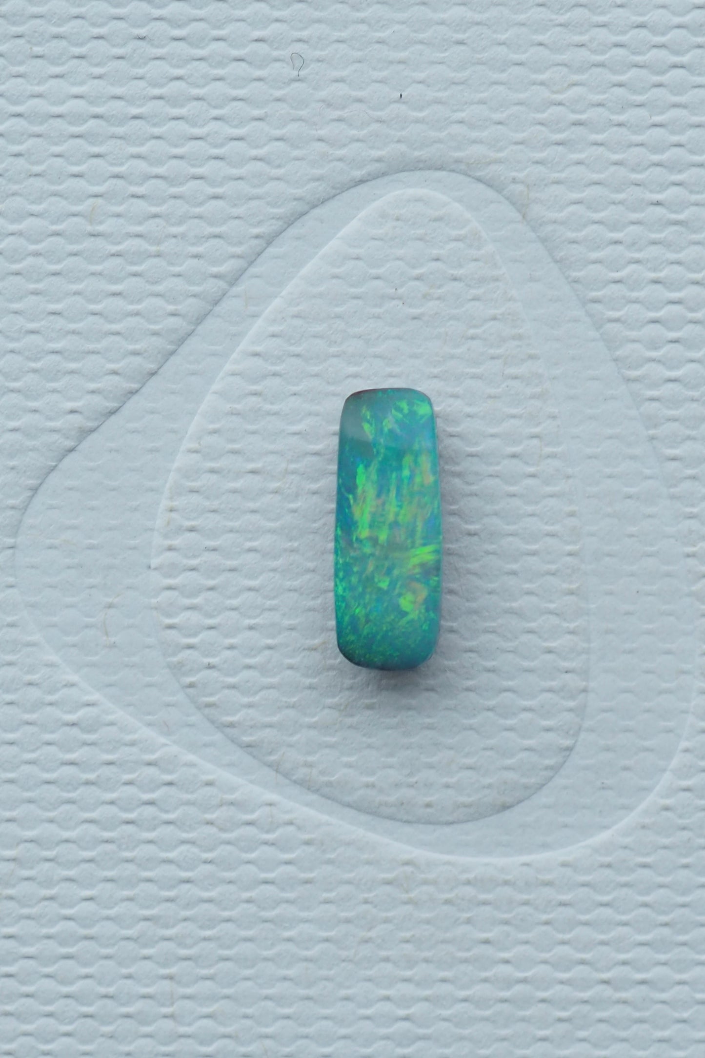 Turquoise Rectangular Opal