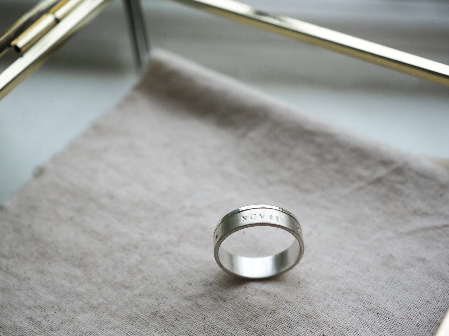Roman Numerals Ring
