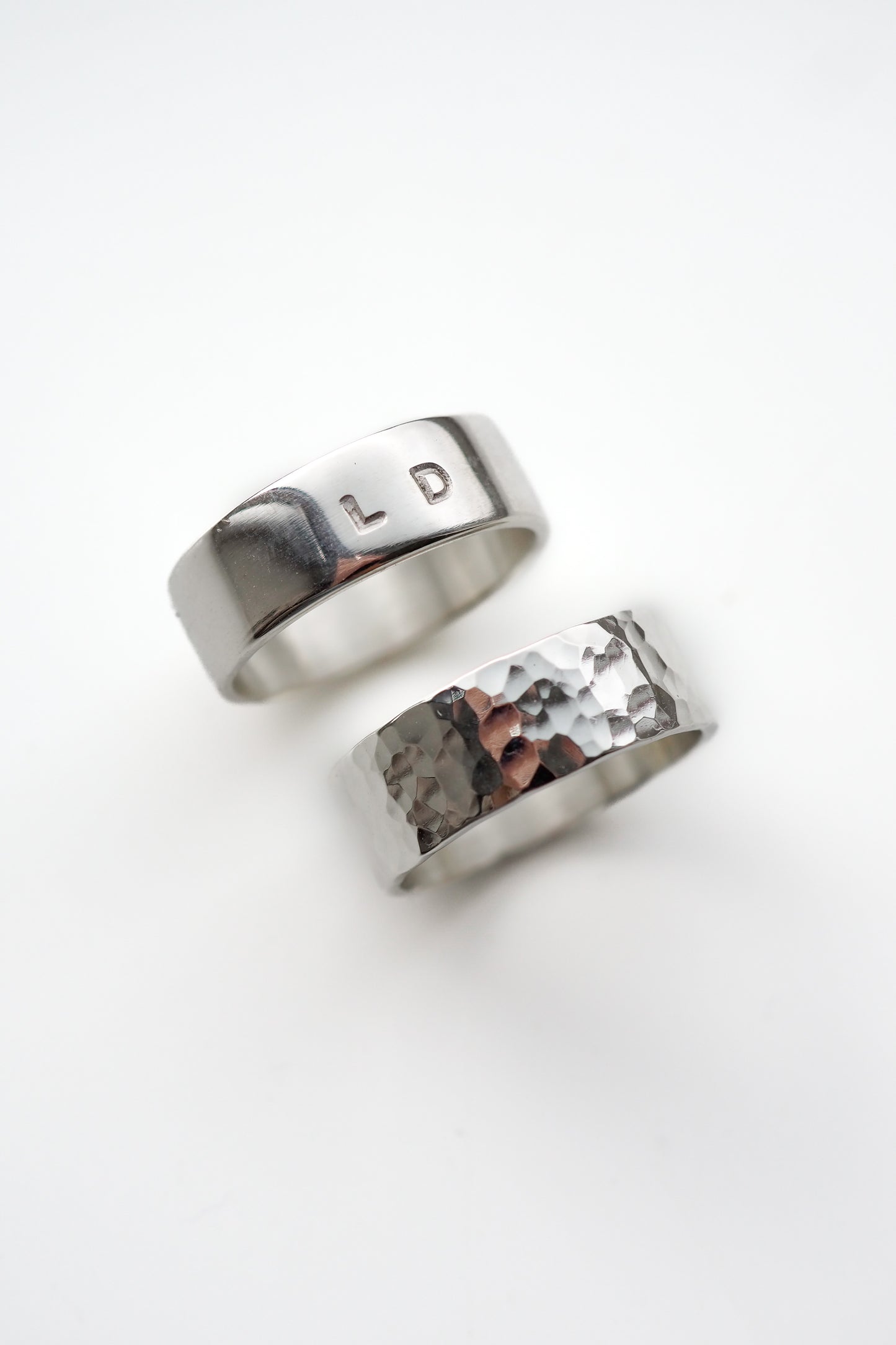 Chunky Sterling Silver Hammered Ring