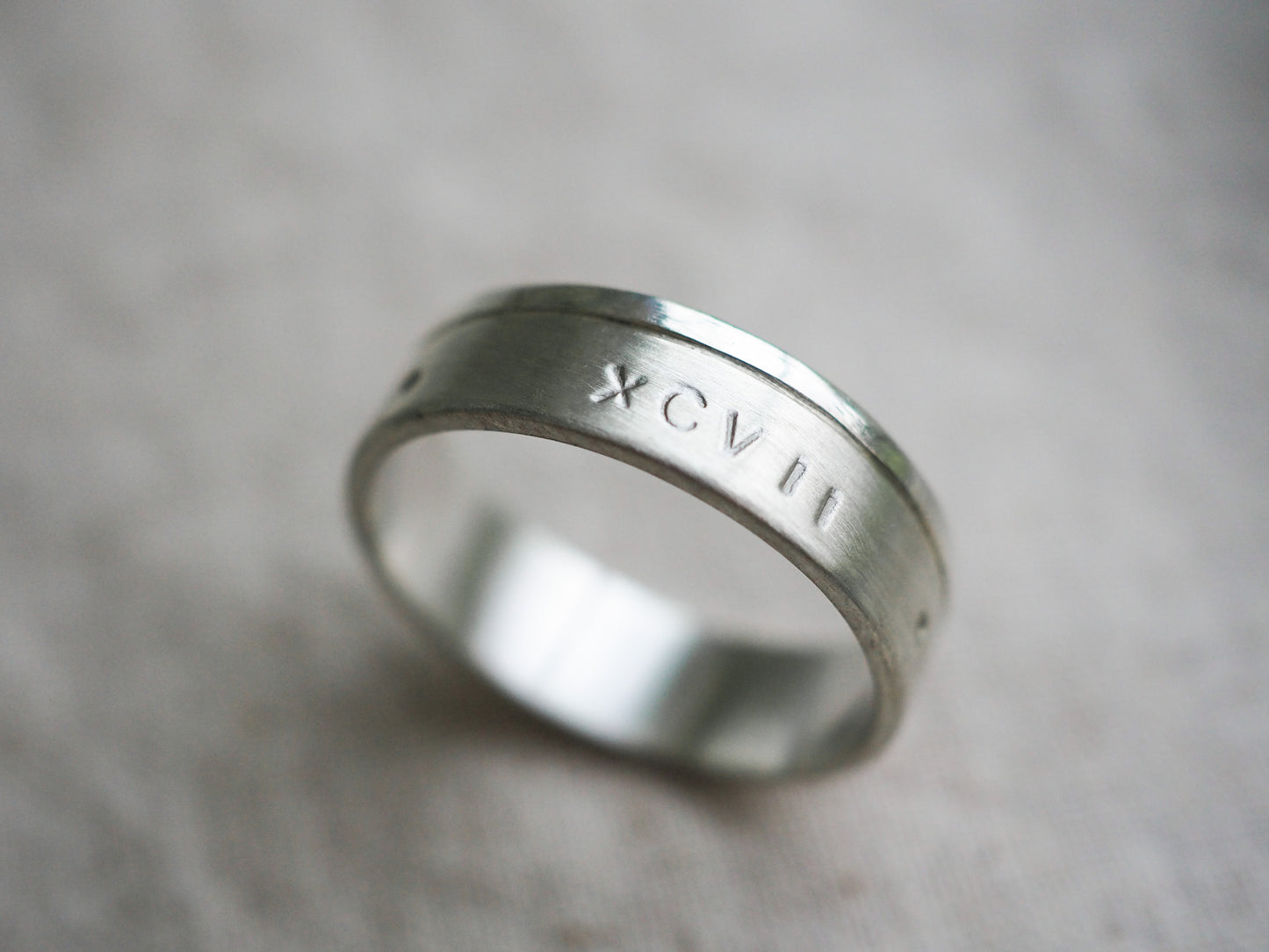 Roman Numerals Ring