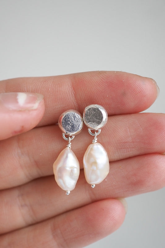 Pebble Pearl Danglies II