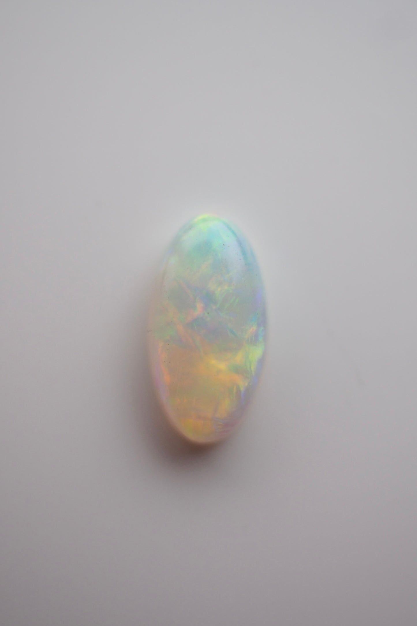 Pastel Oval Crystal Opal