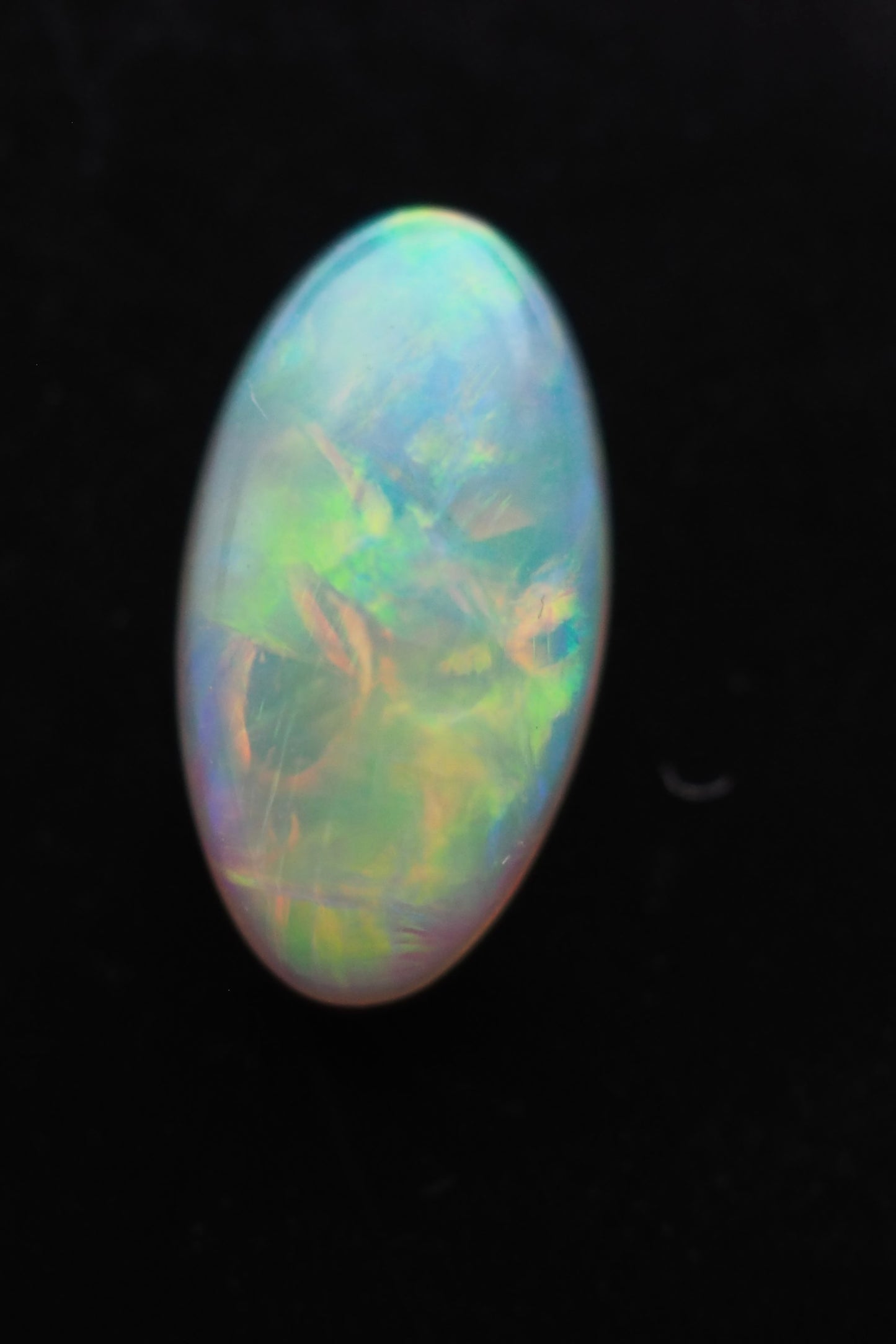 Pastel Oval Crystal Opal