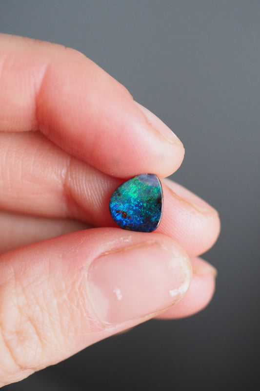 Blue and Green Boulder Opal