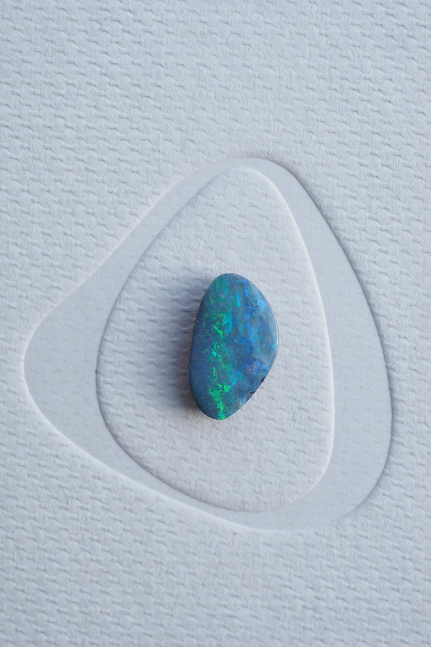 Turquoise Blue Boulder Opal