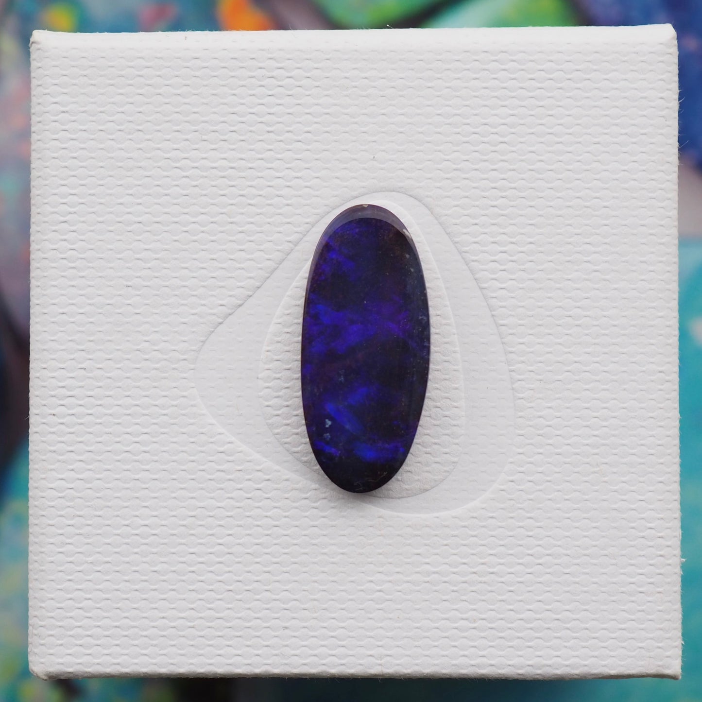 Epic Deep Purple Boulder Opal