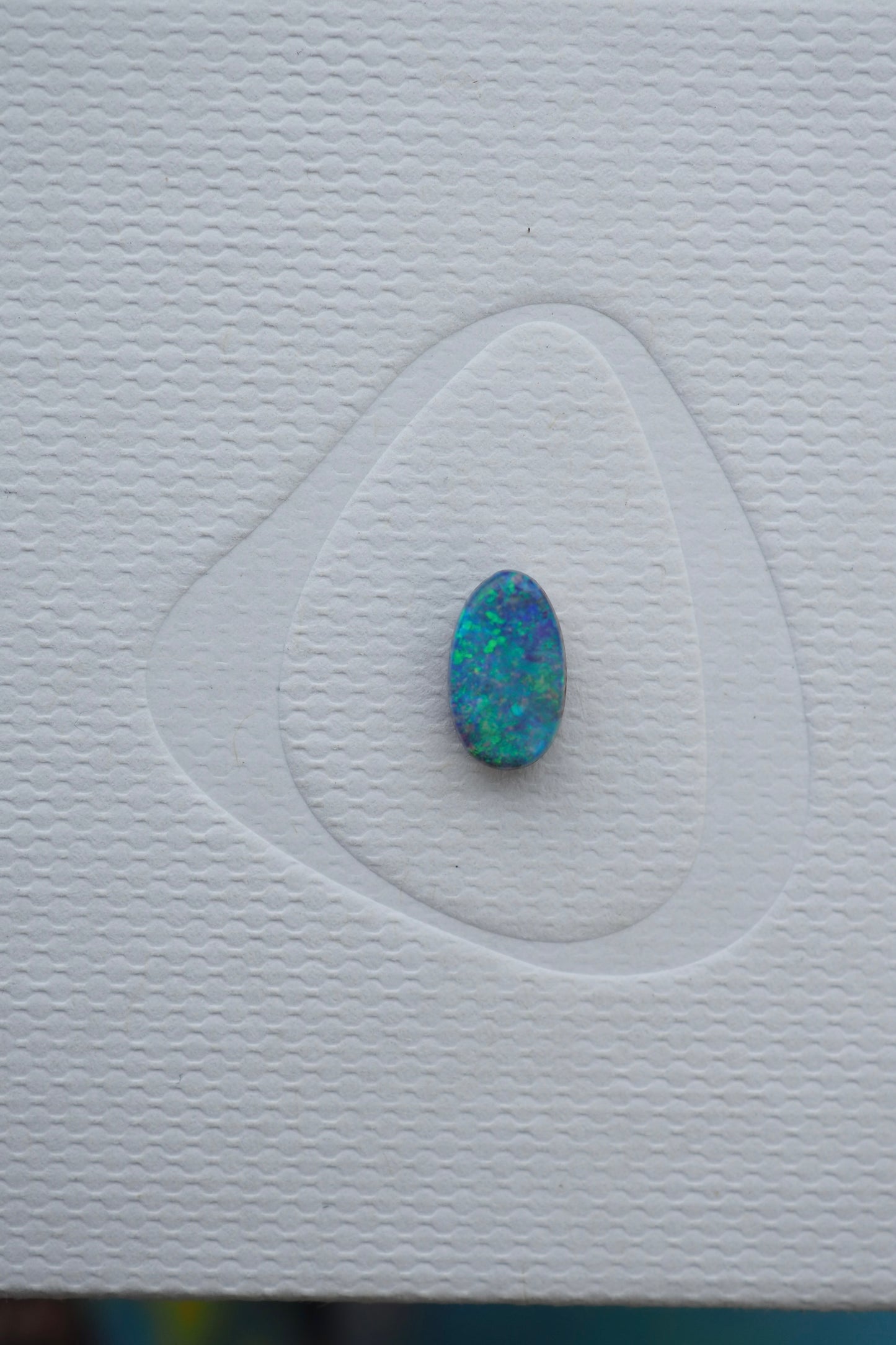 Sparkly Turquoise Boulder Opal