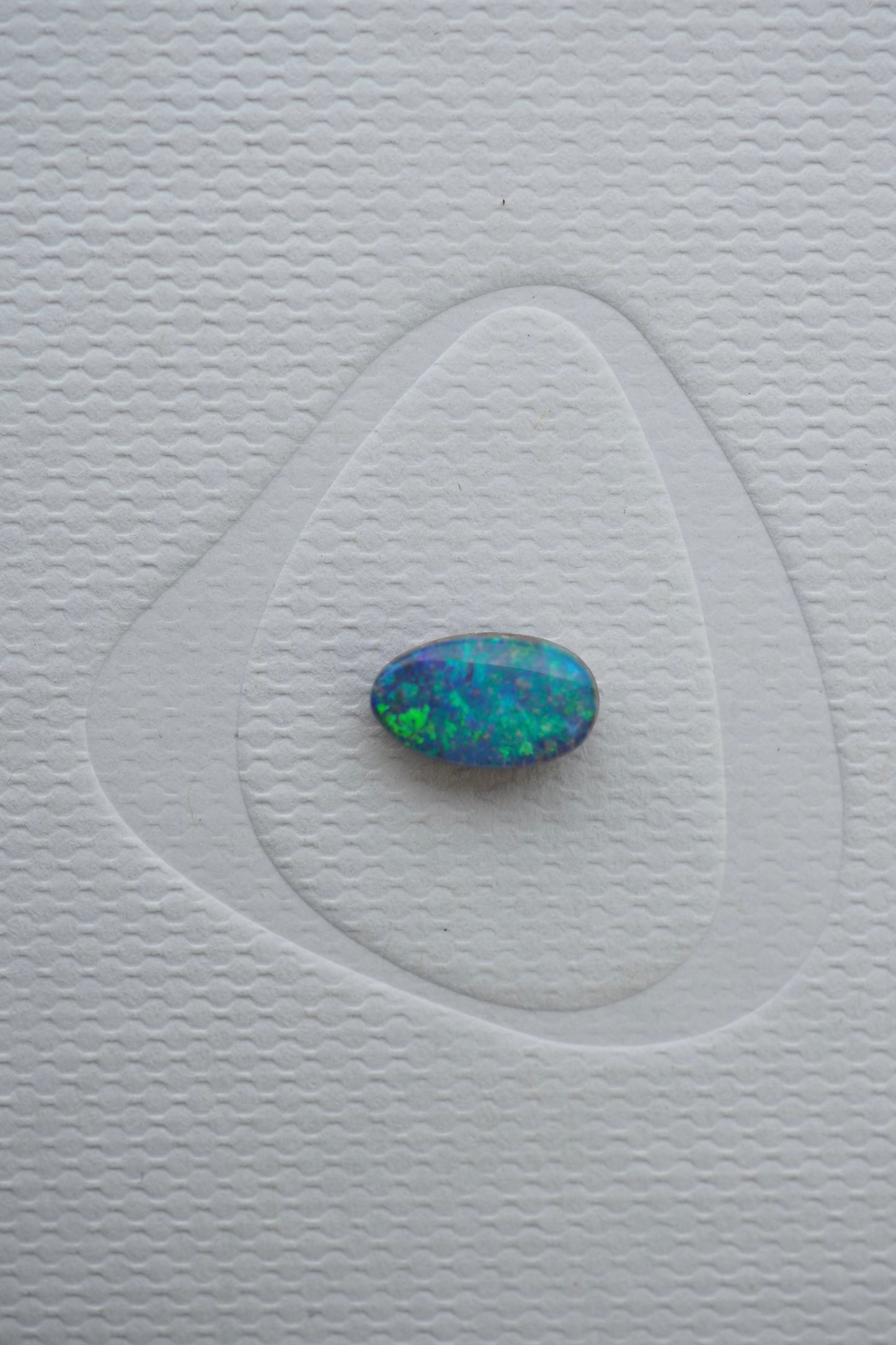 Sparkly Turquoise Boulder Opal