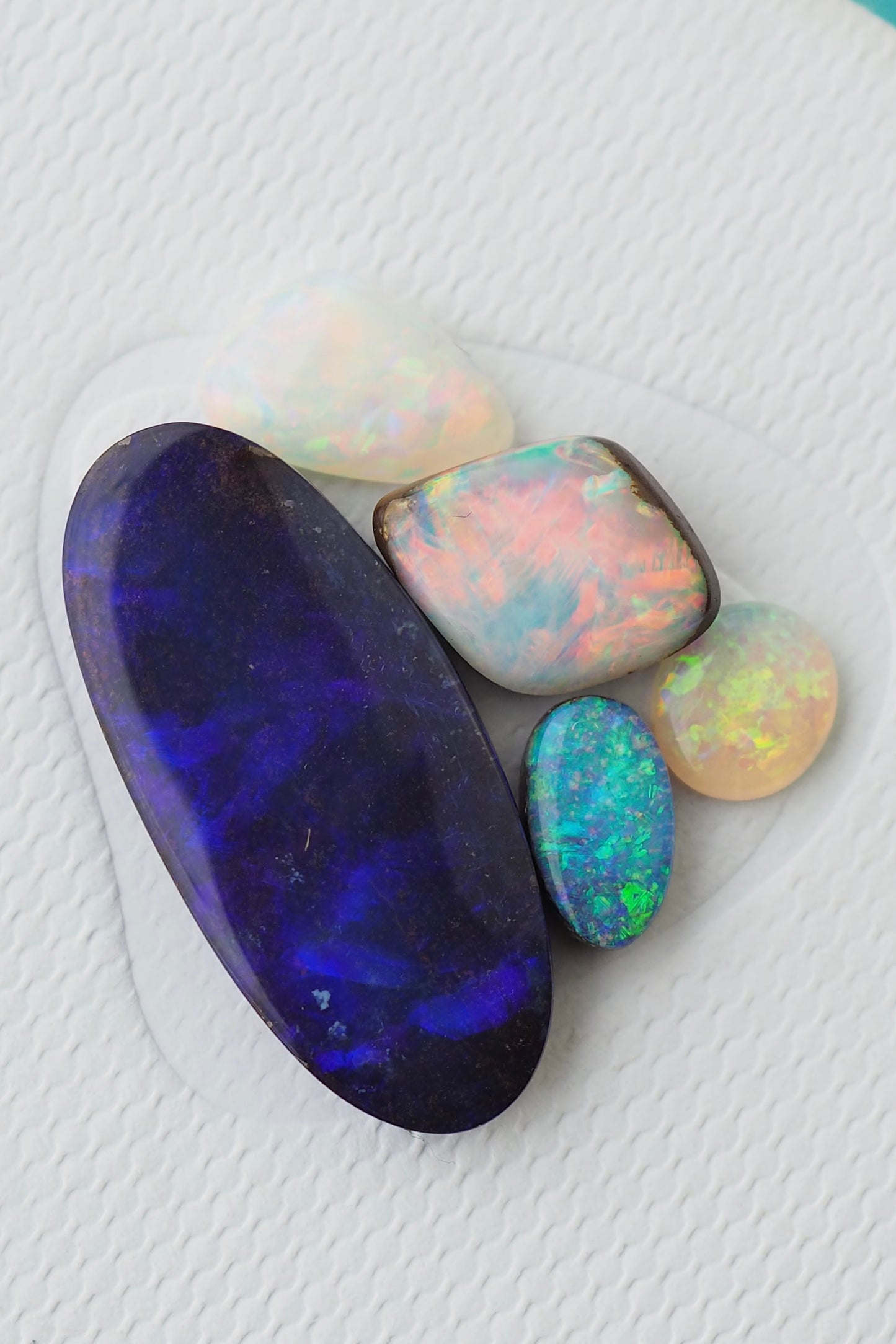 Epic Deep Purple Boulder Opal