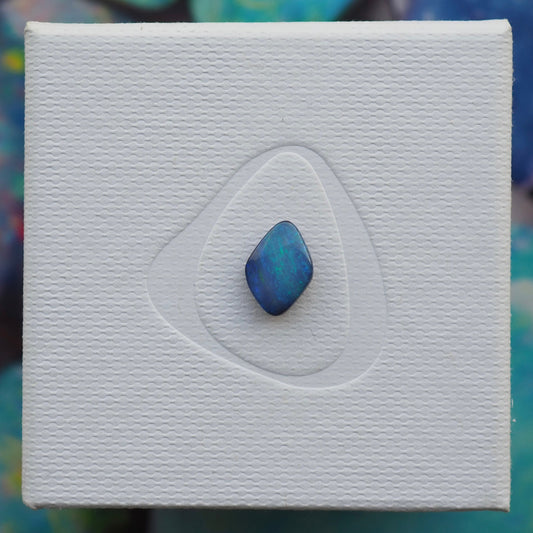 Sparkly Blue Kite Boulder Opal