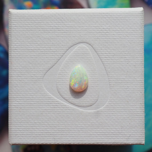 Stunning White Teardrop Opal