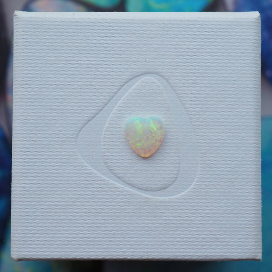 Love Heart Crystal Opal
