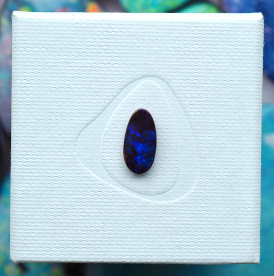 Royal Blue Boulder Opal
