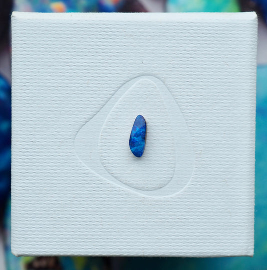 Small Vibrant Blue Boulder Opal