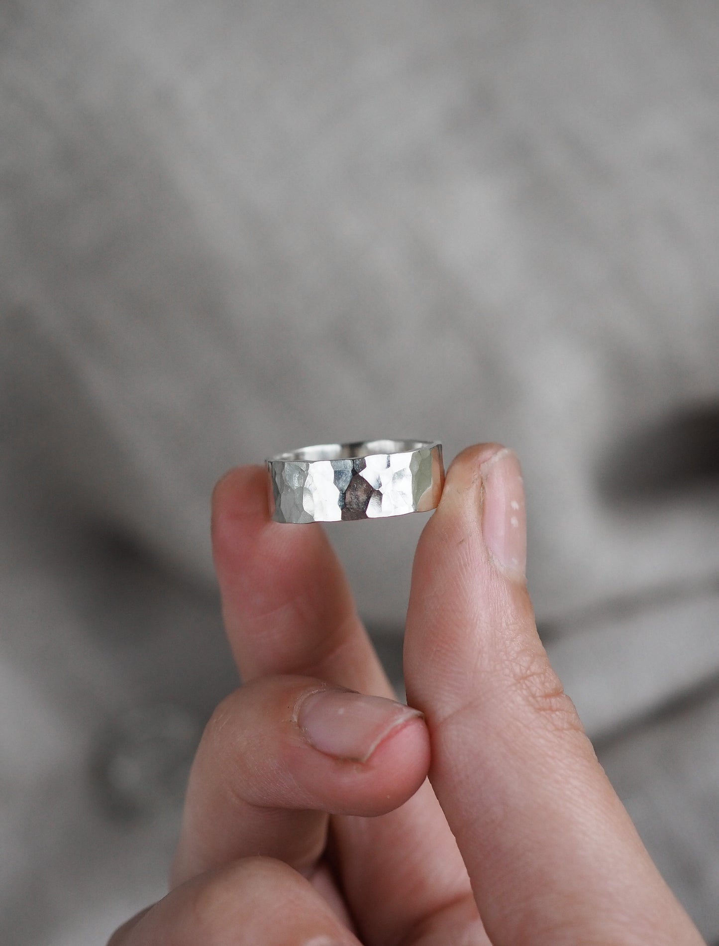 Chunky Personalised Ring