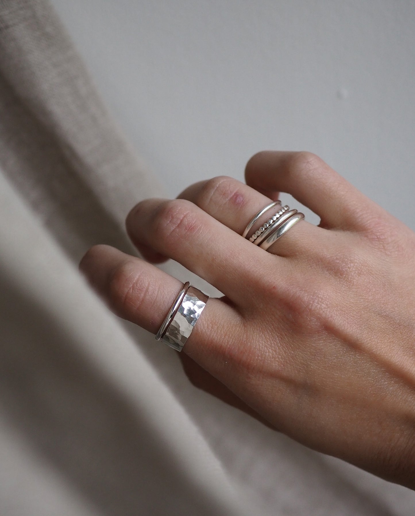 Chunky Personalised Ring