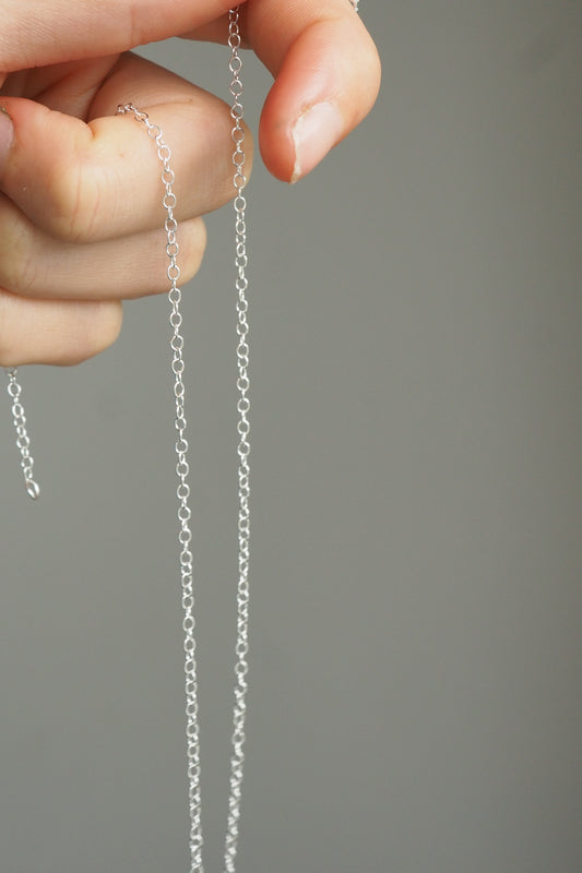 1.7mm Sterling Silver Trace Chain